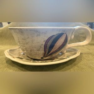 Anthropologie cup and saucer